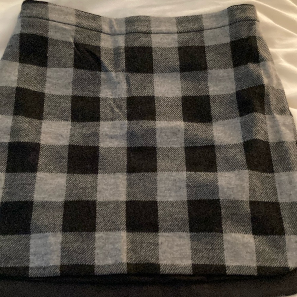 Madewell Wool Mini Skirt